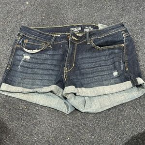 Blue shorts